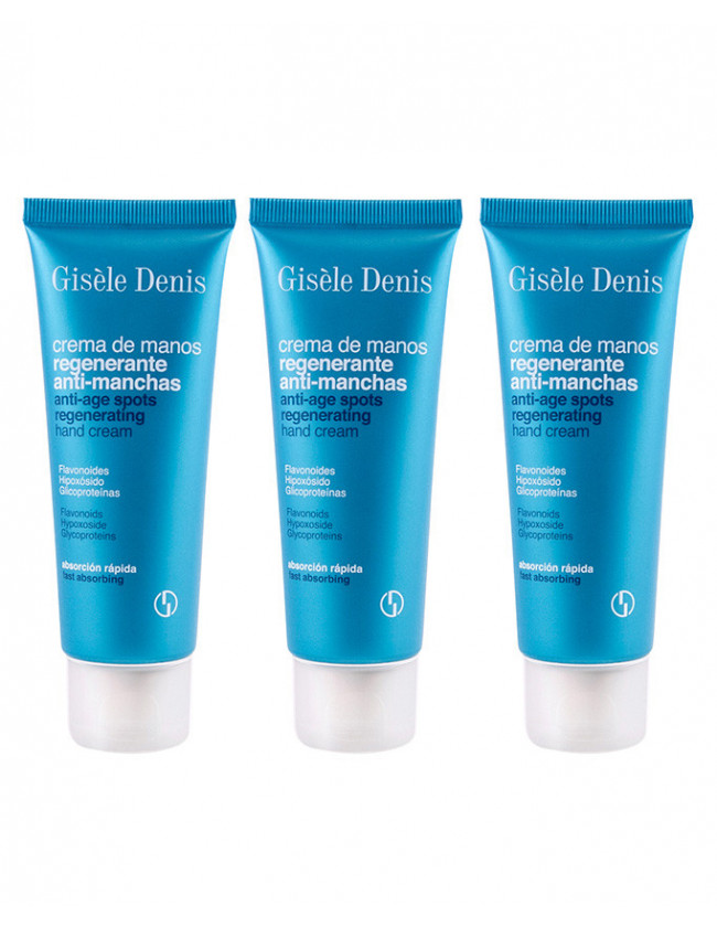 Pack 3 pcs Crème régénératrice anti-taches pour les mains 75ml