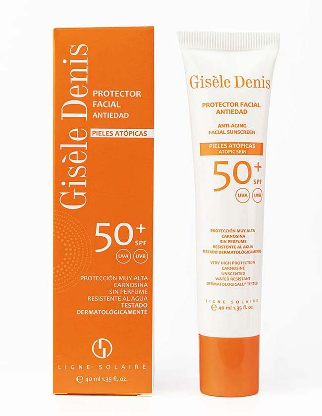 Protector Facial Antiedad Pieles Atópicas SPF 50+ | Gisèle Denis