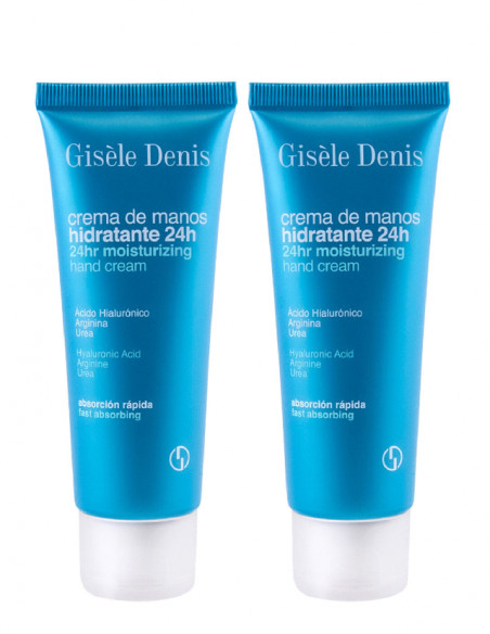 Confezione da 2 pezzi Crema mani idratante 24h 75ml