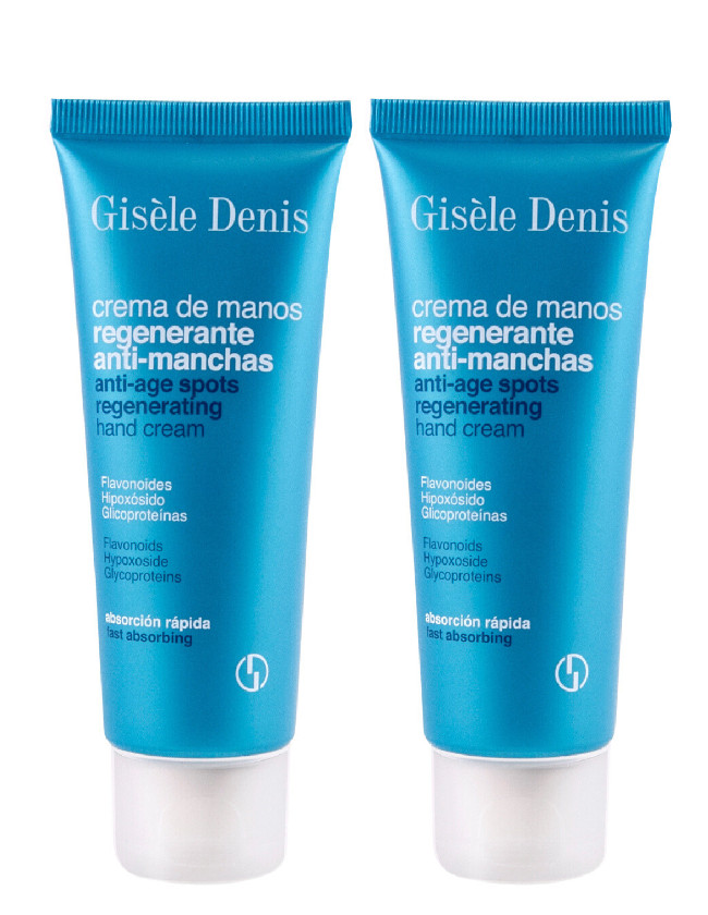 Confezione da 2 pezzi Crema mani rigenerante antimacchia 75ml