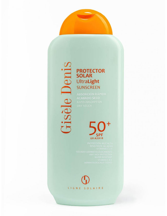 Protetor solar ultra-leve SPF 50+ : Gisèle Denis