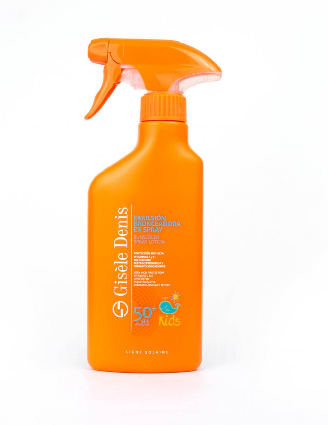 Spray de proteção solar para crianças SPF 50+ Gisèle Denis