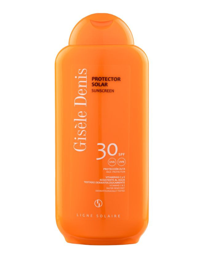 Protetor solar SPF 30 : Gisèle Denis